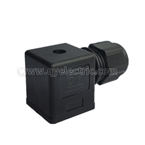 Chinese wholesale 7pin Proportional Valve Connectors - DIN 43650A  ,External thread,IP67,Female power connector Solenoid valve connectors – Qiying