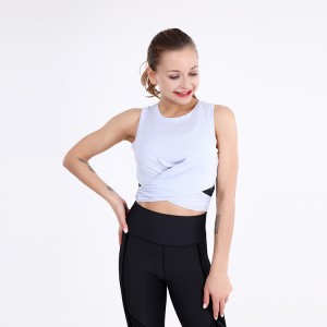 Nový styl fitness dámské tílka rychle suché tělocvičně aktivní oblečení dýchající jóga