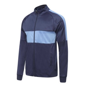 Sweatsuits personalizados top jaquetas esportivas ao ar livre top jaquetas de treinamento de futebol poli spandex coat