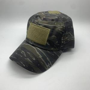 camouflage baseball cap with any logo you want