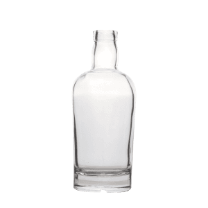 700ml Clear Fancy Brandy Glass Bottle