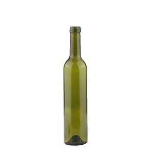 500ml dark green red wine glass bottles