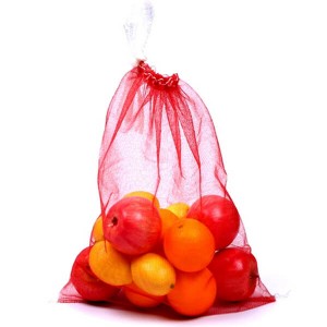 Reusable Drawstring Fruit Mesh Bag