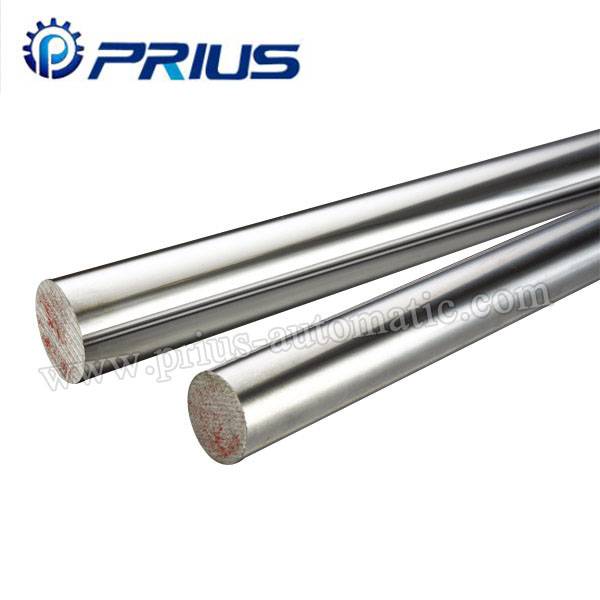 10 Years Manufacturer 45 # / 304 Stainless Steel Chrome Piston Rod , Different Diameters Cylinder Piston Rod Export to Jordan