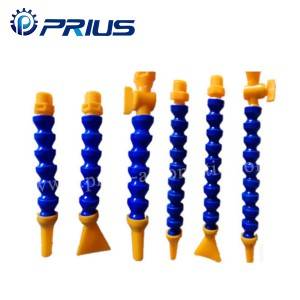 Changeable Plastic Flexible Coolant Pipe Self – Sealing With PVC Nozzle