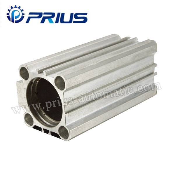 China New Product 
 CQ2 Square Aluminum Air Cylinder Tubing , SMC Type Pneumatic Cylinder Tube for Brazil Importers