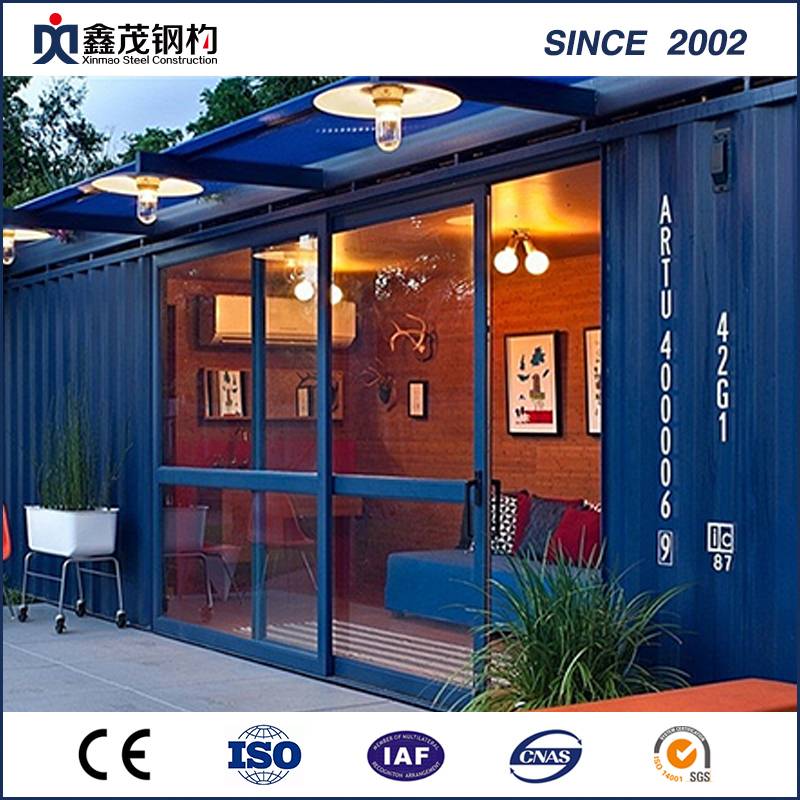 Wholesale China Container Home Laws Factories –  Noble Modified 20 FT Standard Prefabricated Shipping Container House with Bathroom – Xinmao ZT Steel