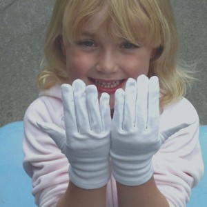 Protective Work Cotton Seamless gloves for children Item No.: HMD-5017