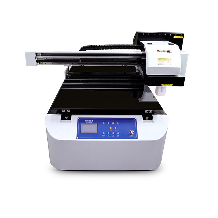 China Best quality China 3 PCS XP600 UV Inkjet Digital A1 A2 Size UV Flatbed Printer with 3D Embossed White and Varnish Machine and Price Rainbow