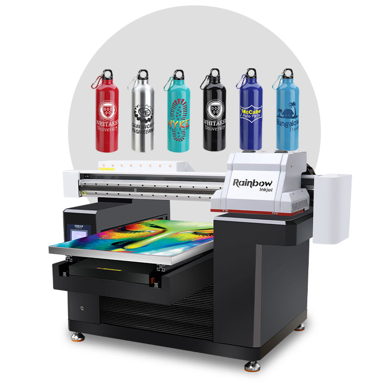 Frugal Loza de barro Hacia China Nano 7 A2 UV Flatbed Printer Machine and Price | Rainbow