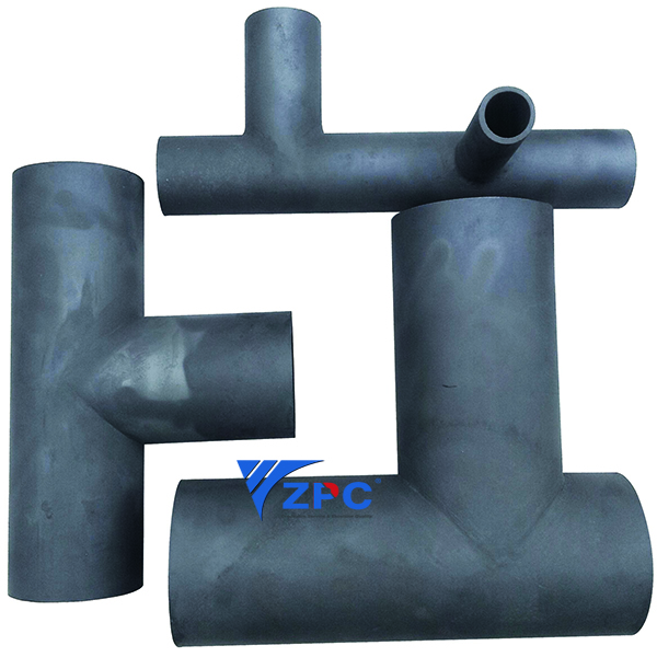 Wholesale Foot Sheet Cutting Machine -
 Silicon carbide TEE pipe  – ZhongPeng