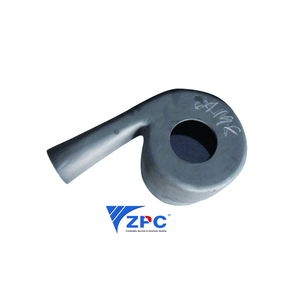 Factory Directly supply Reaction-Bonded Silicon Carbide Kiln Plate -
 RBSiC cyclone inlet – ZhongPeng