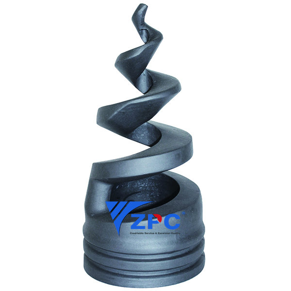 Wholesale OEM/ODM Ceramic Liners For Hydrocyclon -
 4.5 inch winding spiral nozzles – ZhongPeng