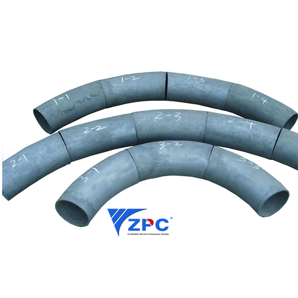 Original Factory Sintered Silicon Carbide -
 Anti-Corrosion and anti-abrasion elbow – ZhongPeng