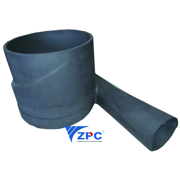 Short Lead Time for Hydrocyclone Lining -
 Reaction bonded Silicon Carbide Cyclone Entrance – ZhongPeng