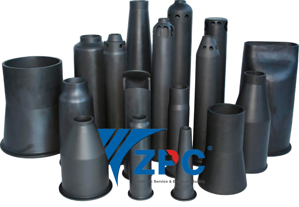 Manufactur standard Corrosion Resistant Radiant Tube -
 Cone carbosilice Boquilla Sisic tubo Buner – ZhongPeng