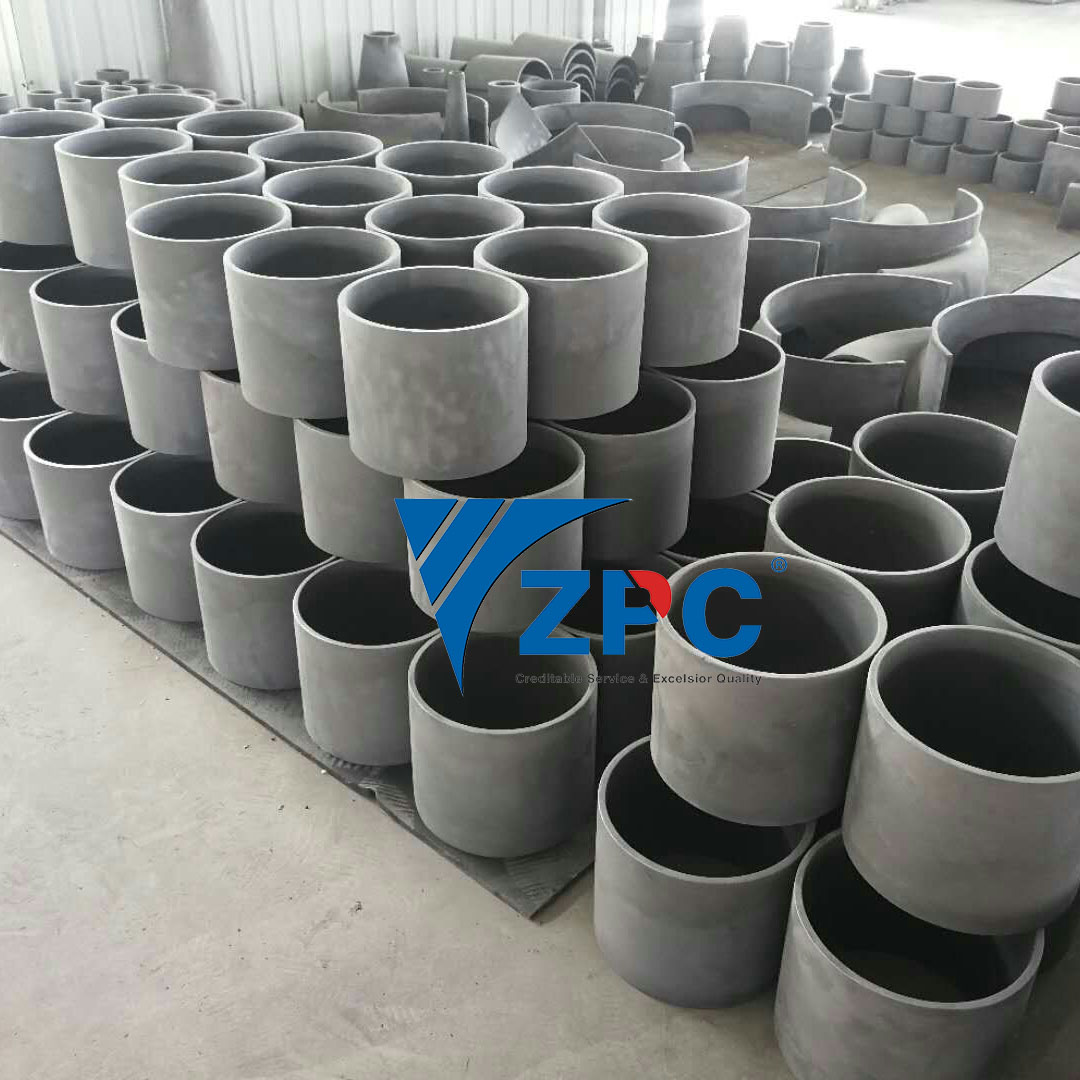 Manufactur standard Ceramic Linings -
 silicon carbide pipe – ZhongPeng