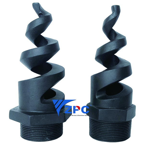 Factory supplied Silicone Carbide Bushing -
 2 inch SiC nozzle for Wet Flue Gas – ZhongPeng