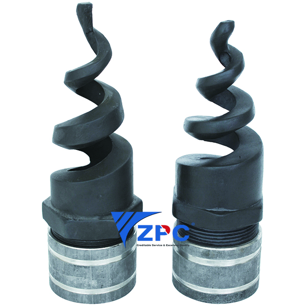 Online Exporter Nitride Bonded Silicon Carbide Kiln Plates -
 2.5 inch silicon carbide nozzle with Pipe hoop – ZhongPeng
