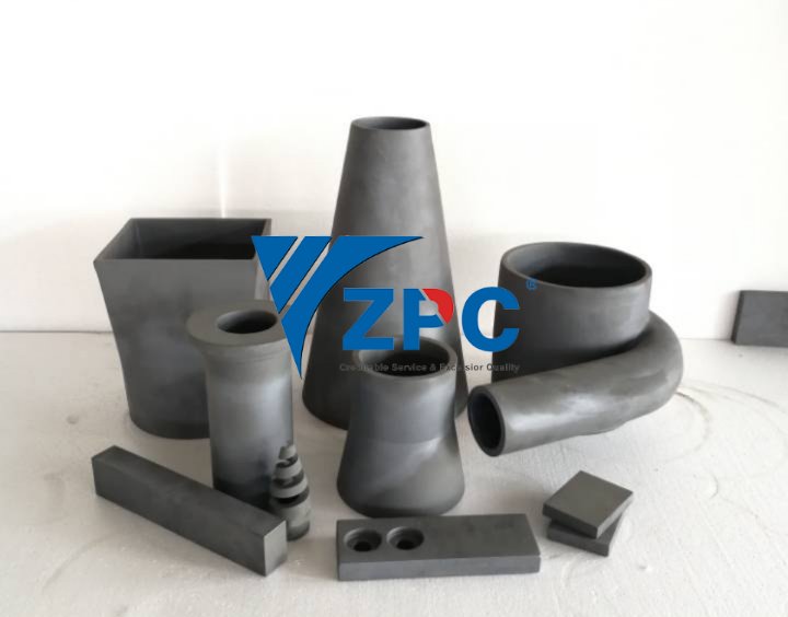 China New Product  Wear Resistant Ceramic Plates -
 Silicon carbide cone, pipe, apex, tiles- wear and corrosion resistance material – ZhongPeng