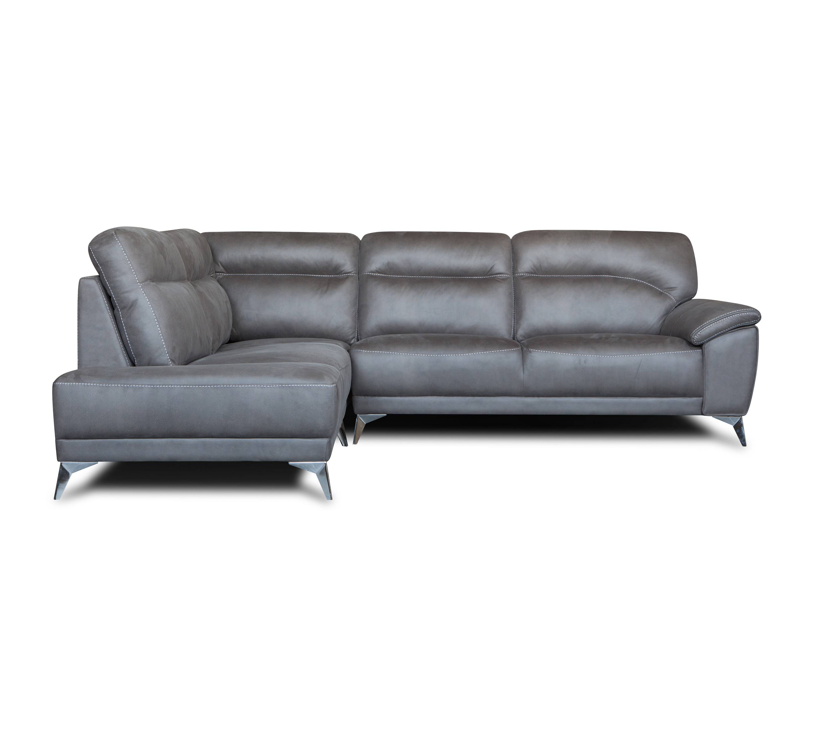 American style 3 2 1 set modern leather furniture corner sofa