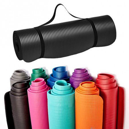 Low price for Pu Yoga Mat - Hot Selling NBR Yoga Mat 1/2-Inch Extra Thick Exercise Yoga Mat – Rise Group