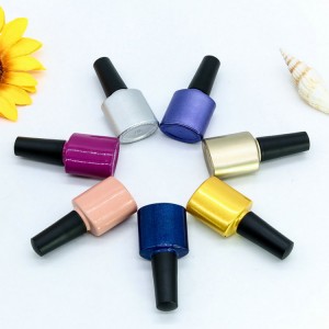 hot selling glass cosmetic packaging 7.5ml nail polish bottle
