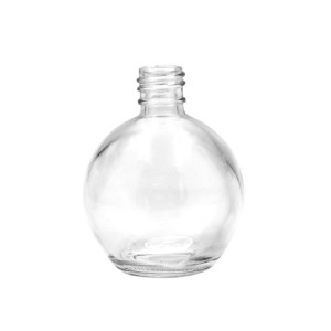 75ml ball shape empty glass bottle large size nail polish bottles
