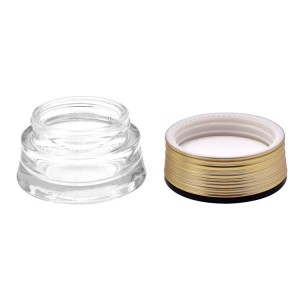 30g empty flint cosmetics glass jar