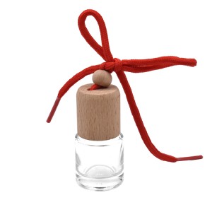 8ml wooden cap perfume bottle