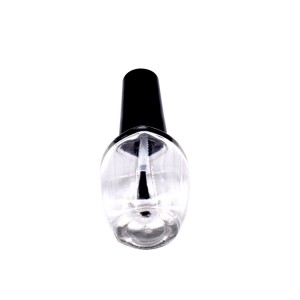 15ml triangle shape nail polish bottles glass material