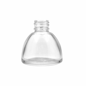 unique shape transparent 20ml glass pipette bottle