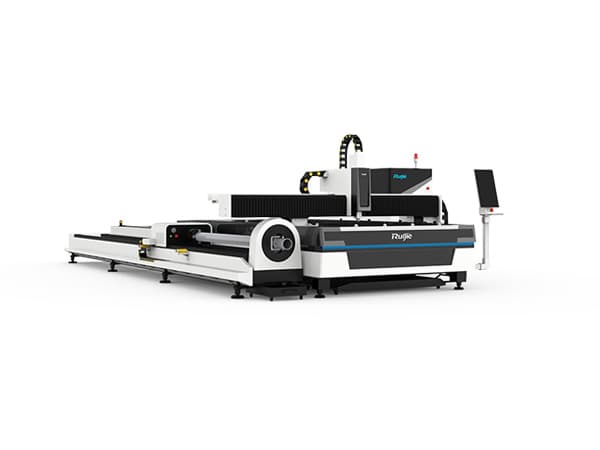 RJ-3015ET Plate and Pipes Fiber Laser Cutting Machine with Exchange Table