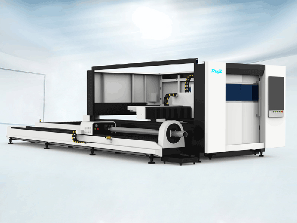 RJ-3015PT Heavy Standard Fiber Laser Cutting Machine with Full Enclosure