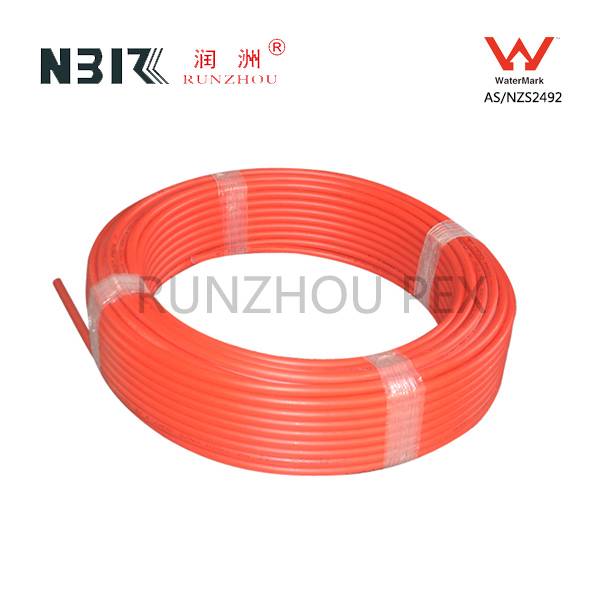Renewable Design for Polyethylene Pipe -
 Red – RZPEX