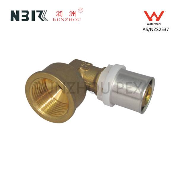 Manufactur standard Press Fitting/elbow For Pex Pipe Brass Pipe Fitting Cross -
 Female Thread Elbow – RZPEX