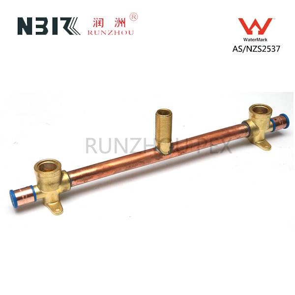 Renewable Design for Brass Cross Fitting -
 Bath-Laundry Assembly Straight – RZPEX
