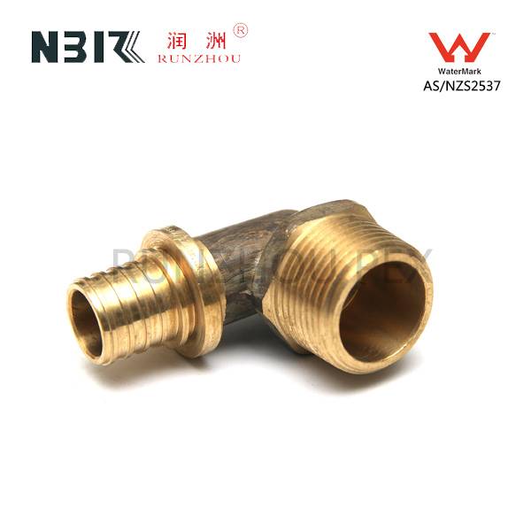 factory Outlets for Good Quality Pex Pipe Fittings Brass Equal Elbow -
 Male Thread Elbow – RZPEX