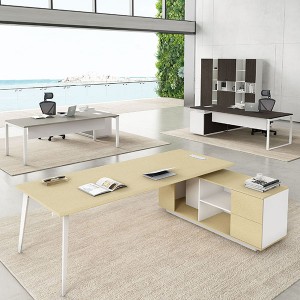 Saosen atwork Manager table with powder finishing. N3 Manager desk