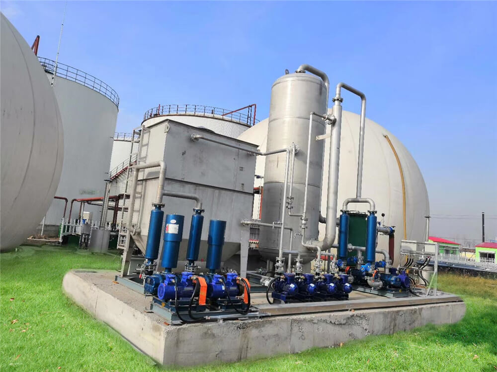 Cow Dung Treatment Biogas Plant