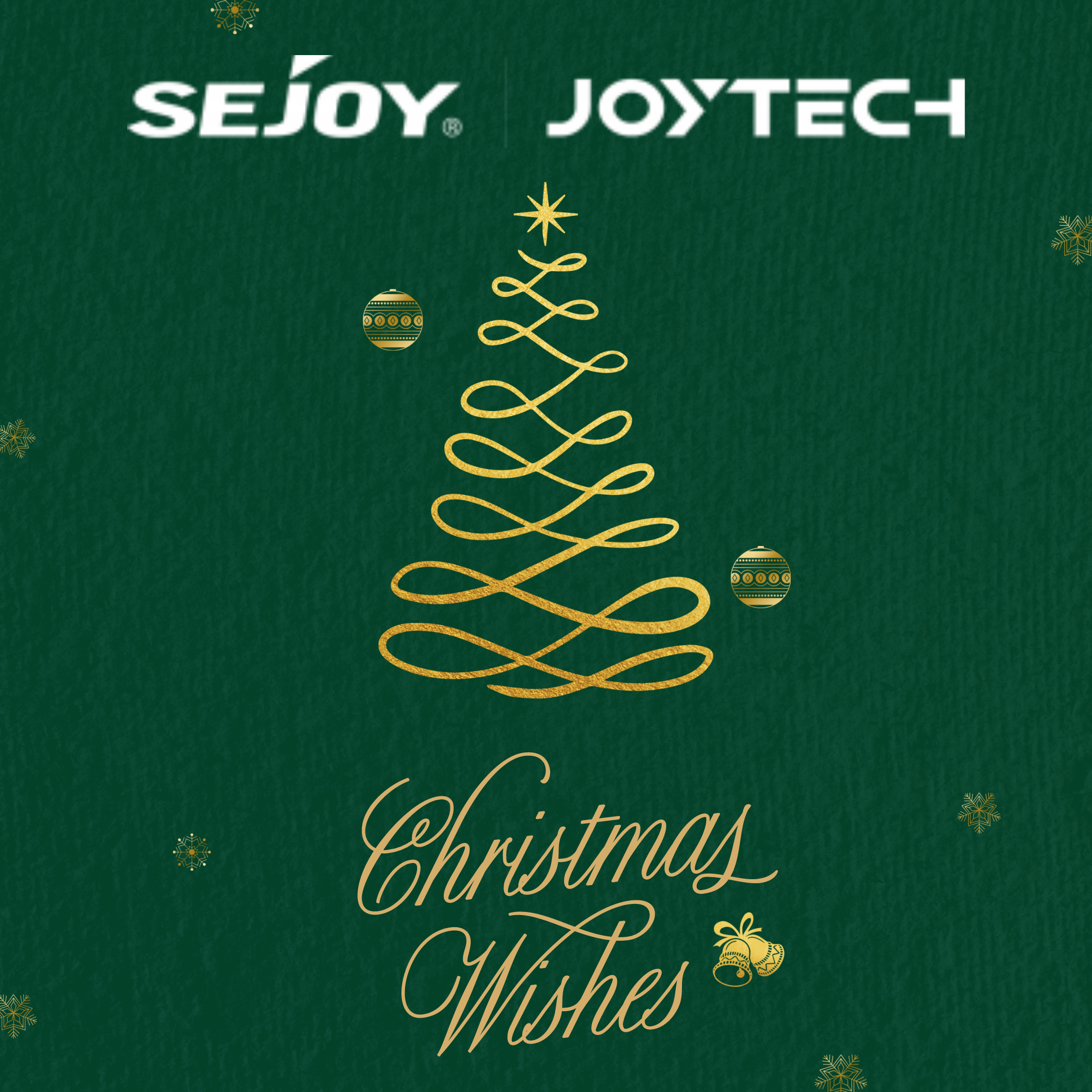 Joytech Wish You Have a Filled Christmas and New Year