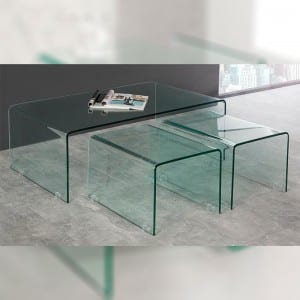 BENT-10 Bent Glass Coffee Table