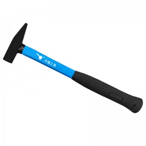 German type Machinist hammer with double color plastic coating handle