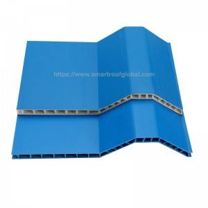 2020 High quality Roof Sheet Shingles - PVC Hollow Roofing – Smartroof
