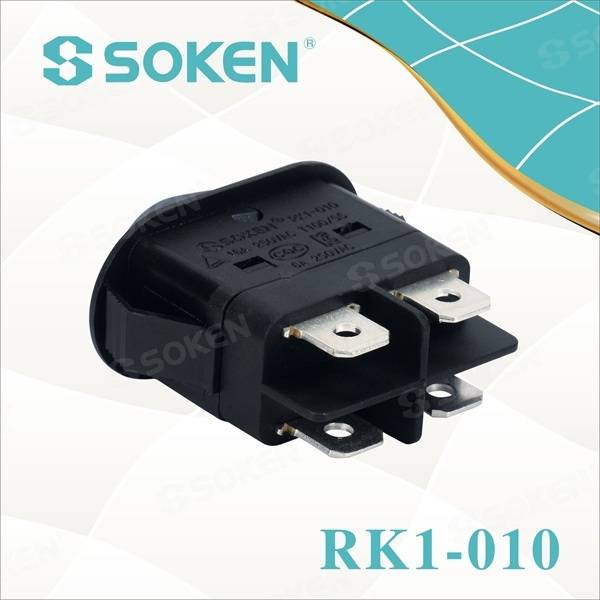 I-Dpst Light Rocker Switch nge-Kc Certificate 16A 250VAC