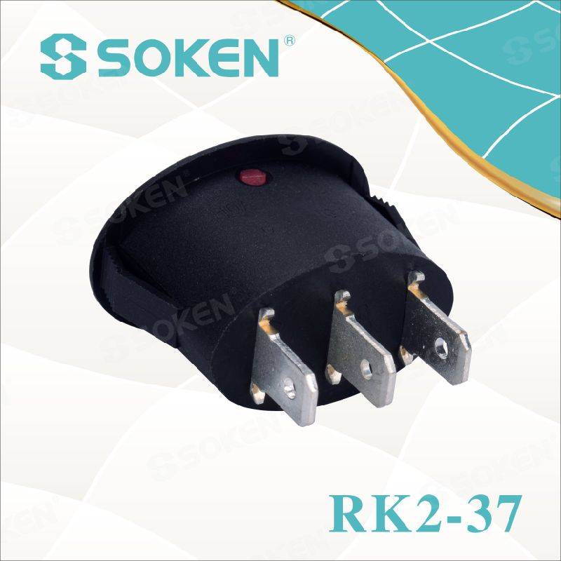 Interruptor basculante ovalado Rk2-37A