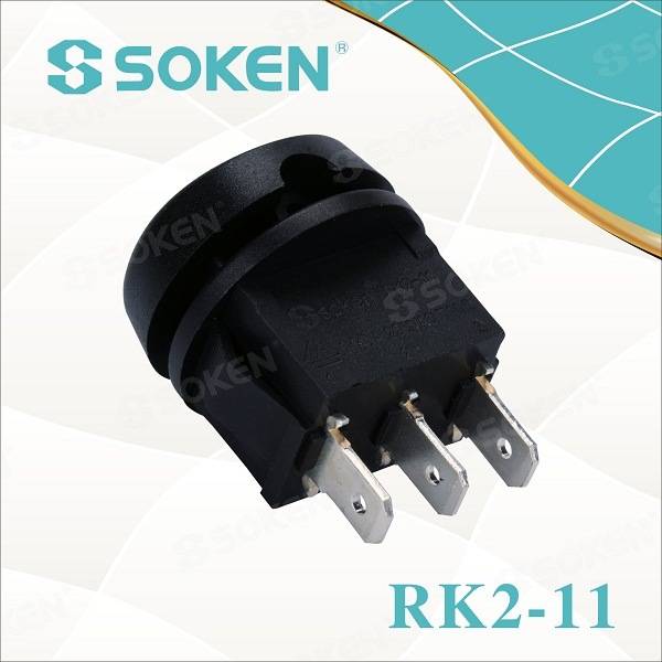 RoHS UL on off on Micro Rocker Switch 6A 250V