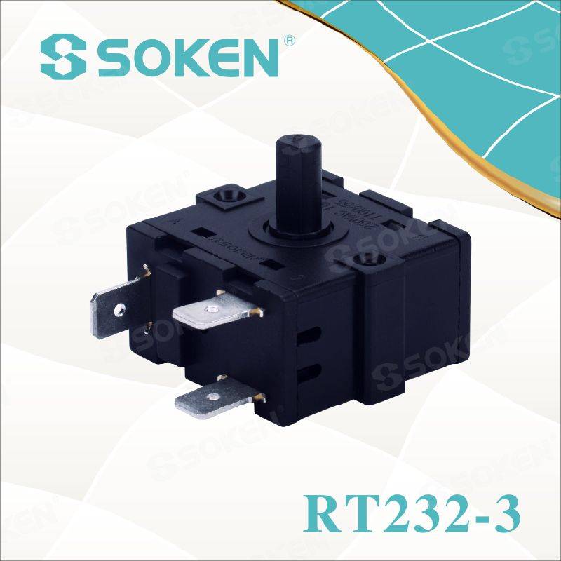 Soken 4 Position Heater Rotary Switch