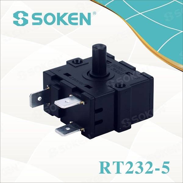 Soken Electrical Oil Heater Rotary Switch Gottak 250V 16A