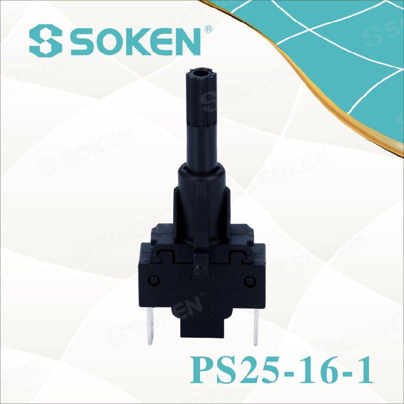 Выключальнік кнопкавы Soken PS25-16-1